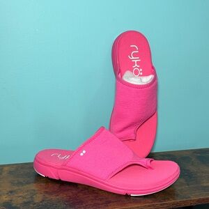 Ryka Women's Vibrant Pink Margo Slide Sandals